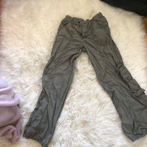 Urban outfitters green cargos